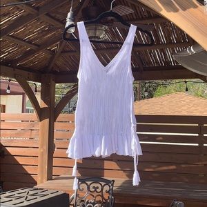 Classy woven tank top